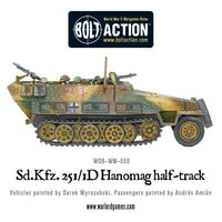 Bolt Action - Sd.Kfz 251/1 ausf D halftrack plastic box set - Gap Games