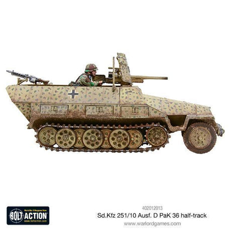 Bolt Action - Sd.Kfz 251/10 ausf D (37mm Pak) Half Track - Gap Games