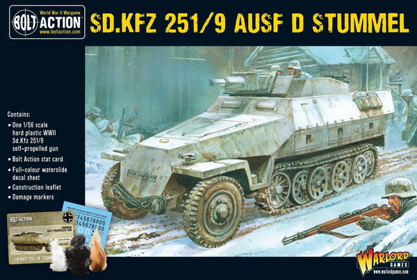 Bolt Action - Sd.Kfz 251/9 Ausf D (Stummel) half-track - Gap Games