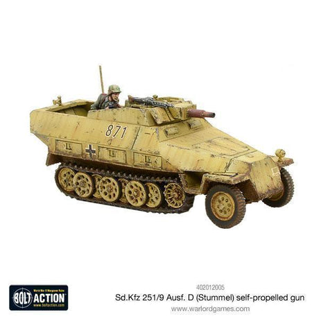 Bolt Action - Sd.Kfz 251/9 Ausf D (Stummel) half-track - Gap Games