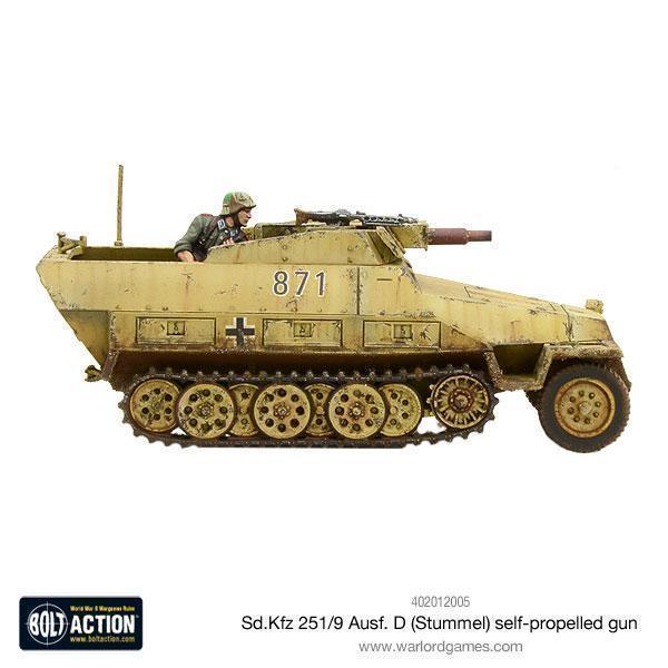 Bolt Action - Sd.Kfz 251/9 Ausf D (Stummel) half-track - Gap Games