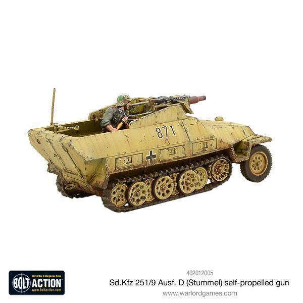 Bolt Action - Sd.Kfz 251/9 Ausf D (Stummel) half-track - Gap Games