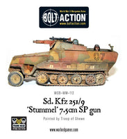 Bolt Action - Sd.Kfz 251/9 'Stummel' 7.5cm SP Gun - Gap Games