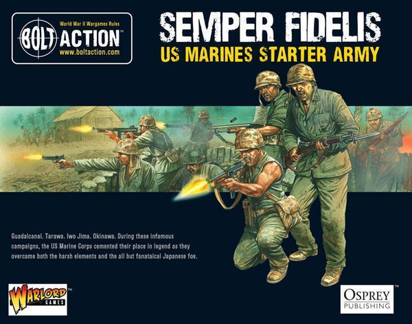 Bolt Action - Semper Fidelis - US Marines Starter Army - Gap Games