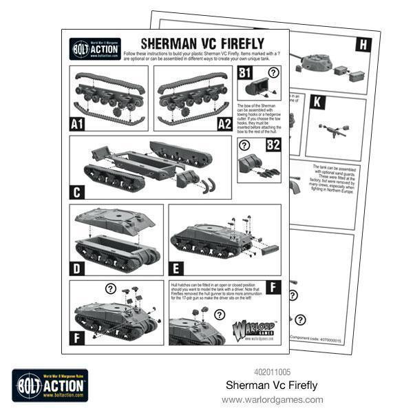 Bolt Action - Sherman Firefly Vc - Gap Games