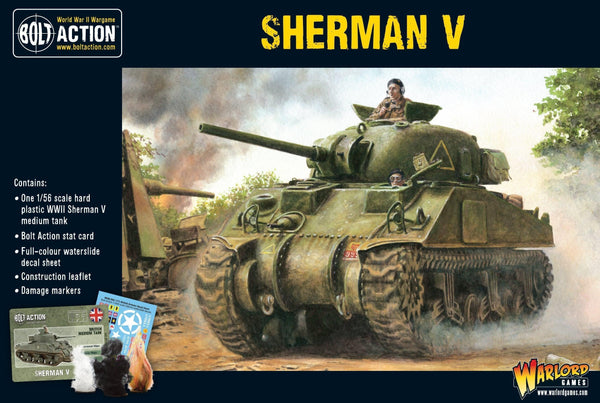 Bolt Action: Sherman V Plastic Tank - Gap Games