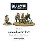 Bolt Action - Soviet Army 120mm heavy mortar team - Gap Games