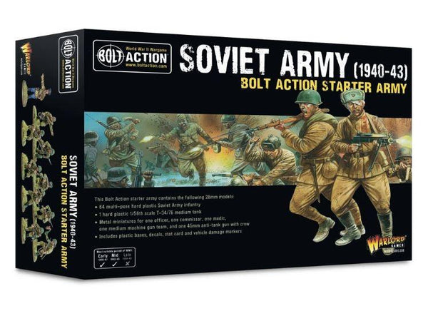 Bolt Action - Soviet Army (1940-43) Starter Army - Gap Games