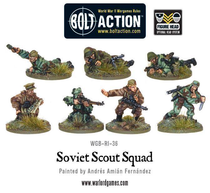 Bolt Action - Soviet Army Scouts - Gap Games