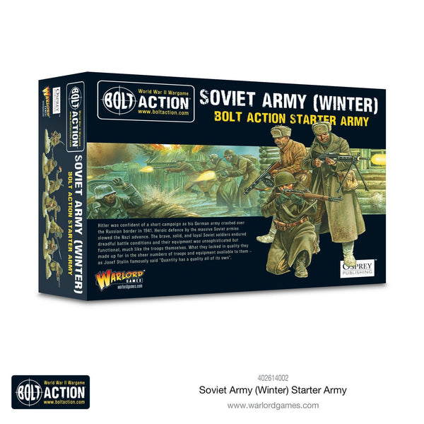 Bolt Action - Soviet Army (Winter) starter army - Gap Games