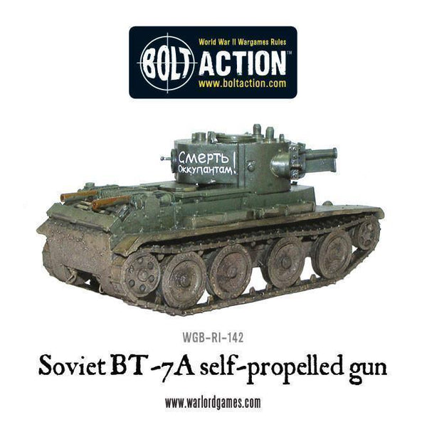 Bolt Action - Soviet BT-7A Self-Propelled Gun - Gap Games