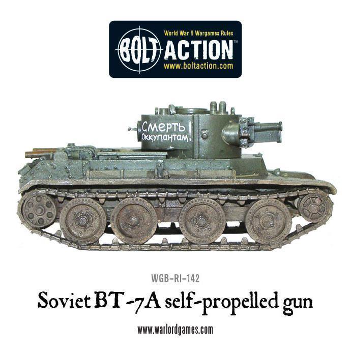 Bolt Action - Soviet BT-7A Self-Propelled Gun - Gap Games