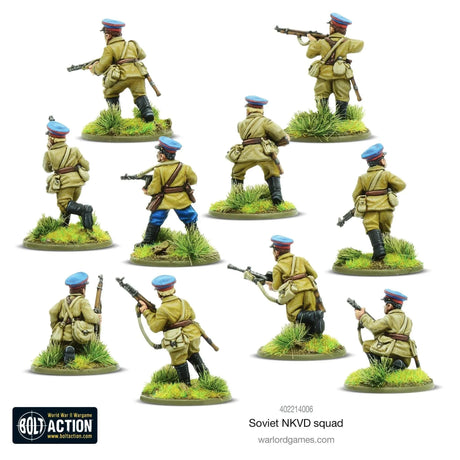 Bolt Action - Soviet NKVD squad - Gap Games