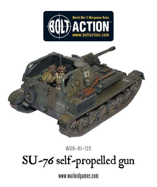 Bolt Action - Soviet SU-76 Self-Propelled Gun - Gap Games