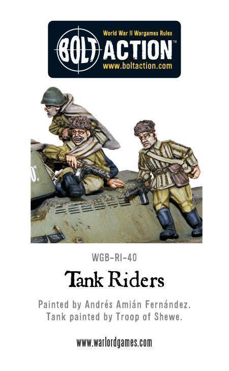 Bolt Action - Soviet Tank Riders - Gap Games