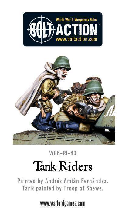 Bolt Action - Soviet Tank Riders - Gap Games