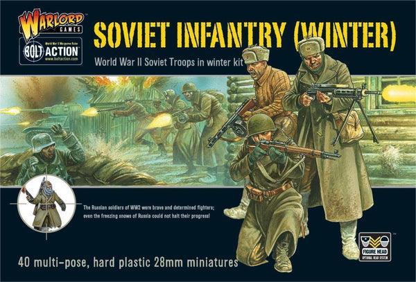 Bolt Action - Soviet Winter Infantry plastic box set - Gap Games