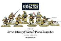Bolt Action - Soviet Winter Infantry plastic box set - Gap Games