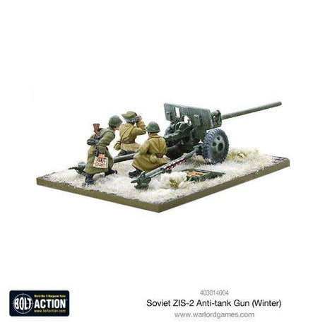 Bolt Action - Soviet ZIS-2 anti-tank gun (Winter) - Gap Games
