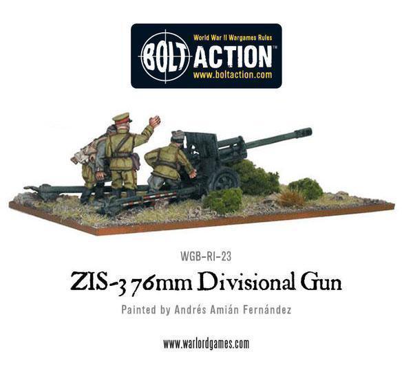 Bolt Action - Soviet ZIS-3 76mm Divisional Gun - Gap Games