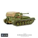Bolt Action - SU-76M Self-Propelled Gun (Covered) - Gap Games