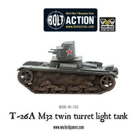 Bolt Action - T-26A M32 Twin Turret Light Tank - Gap Games
