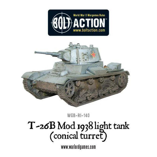 Bolt Action - T-26B Mod 1938 Light Tank (Conical Turret) - Gap Games
