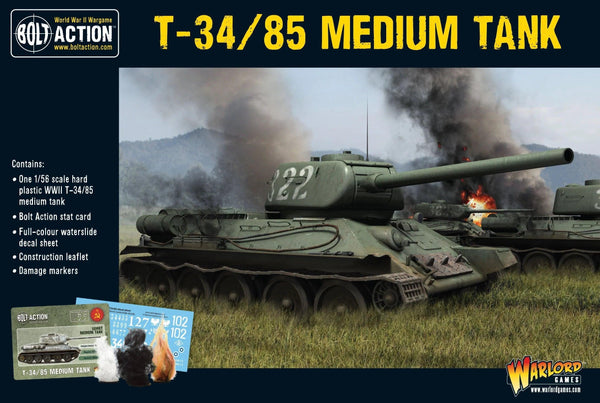 Bolt Action - T-34/85 medium tank (plastic) - Gap Games