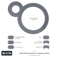 Bolt Action - Template & Token Set - Gap Games