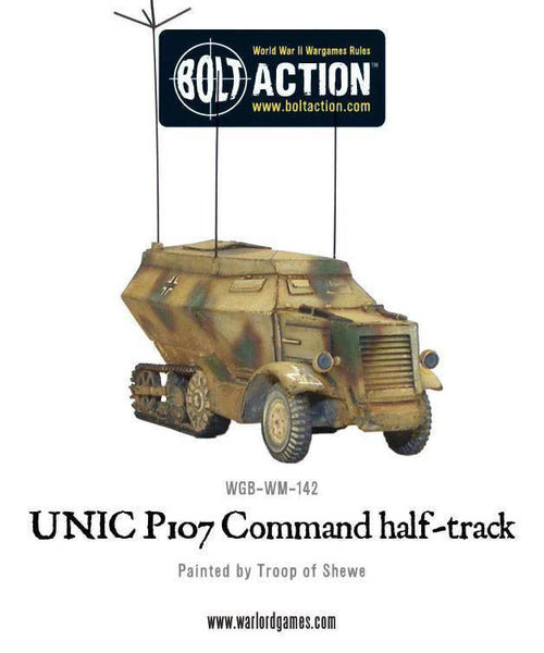 Bolt Action - Unic P107 Command Halftrack - Gap Games