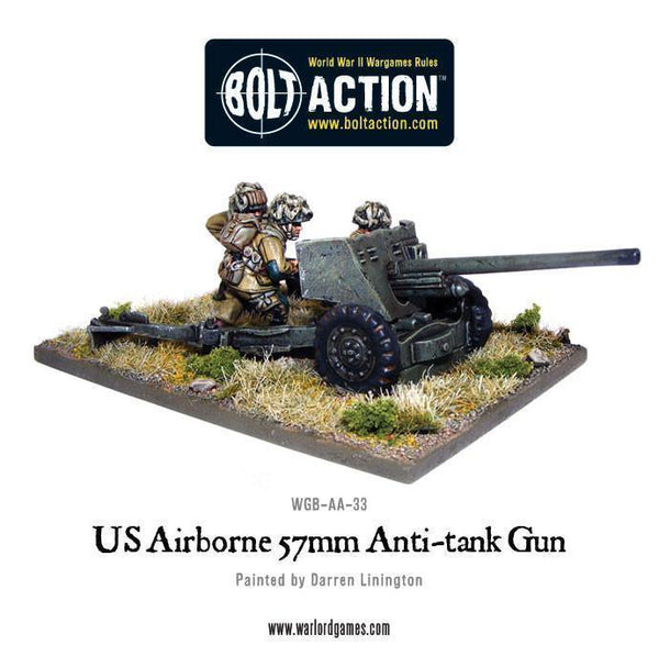 Bolt Action: US Airborne 57mm anti-tank gun (1944-45) - Gap Games