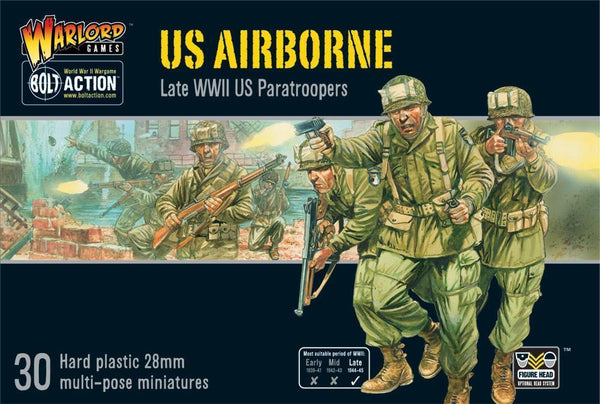 Bolt Action - US Airborne plastic boxed set - Gap Games