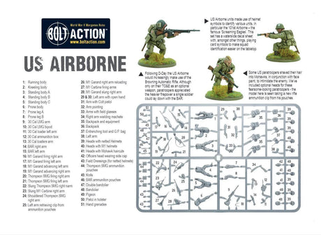 Bolt Action - US Airborne plastic boxed set - Gap Games