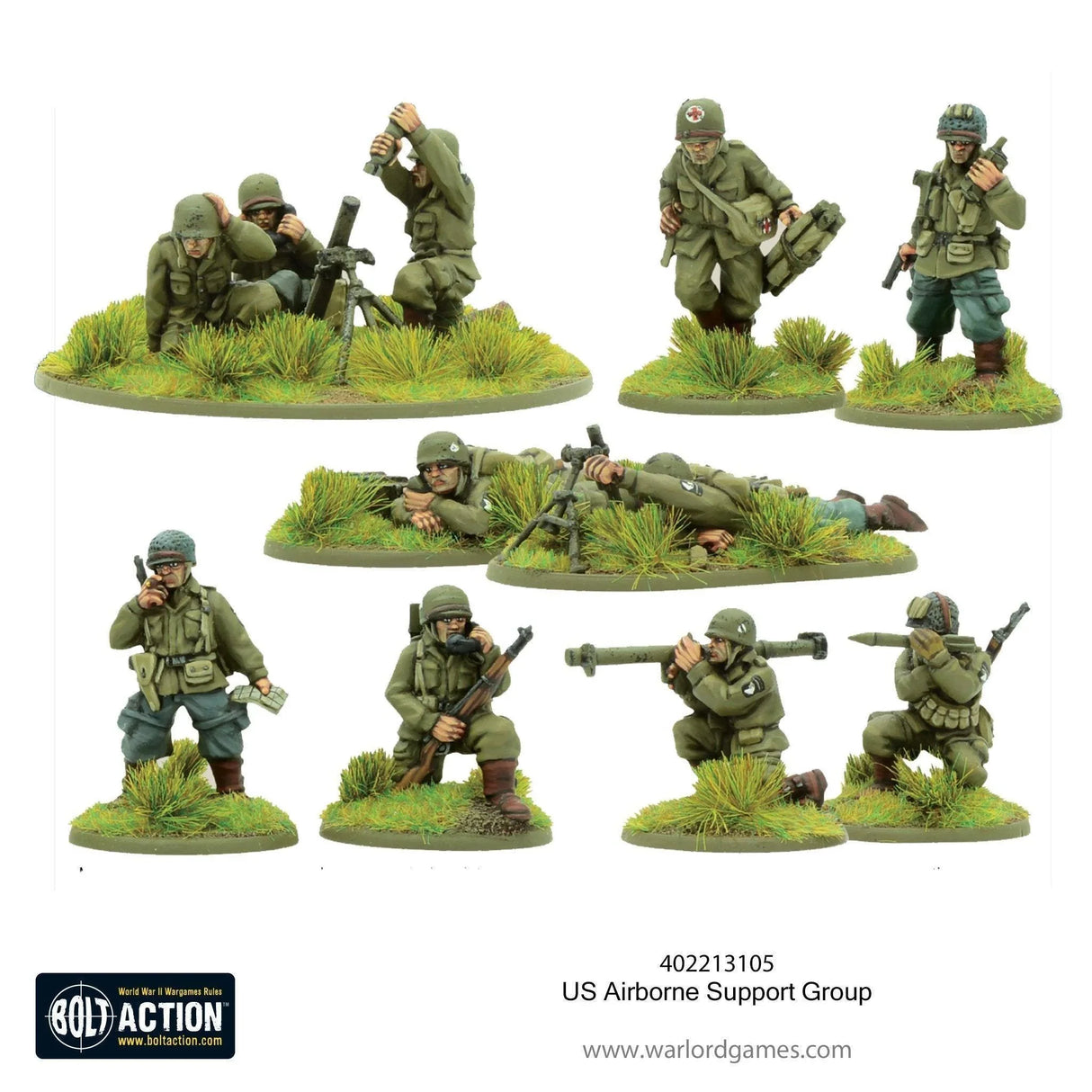 Bolt Action - US Airborne support group (1944–45) - Gap Games