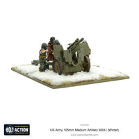 Bolt Action - US Army 105mm Medium Artillery M2A1 (Winter) - Gap Games