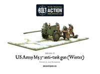 Bolt Action - US Army 3-inch anti-tank gun M5 (Winter) - Gap Games