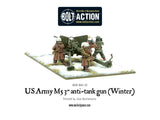 Bolt Action - US Army 3-inch anti-tank gun M5 (Winter) - Gap Games