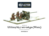 Bolt Action - US Army 3-inch anti-tank gun M5 (Winter) - Gap Games