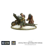 Bolt Action - US Army 75mm Light Artillery M1A1 (Winter) - Gap Games