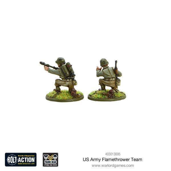 Bolt Action - US Army flamethrower team - Gap Games