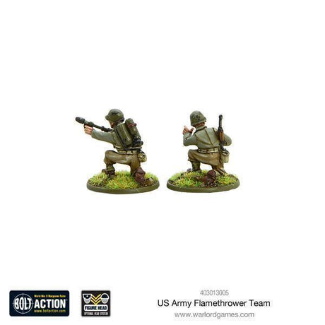 Bolt Action - US Army flamethrower team - Gap Games