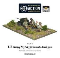 Bolt Action - US Army M3A1 37mm anti-tank gun - Gap Games