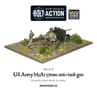 Bolt Action - US Army M3A1 37mm anti-tank gun - Gap Games