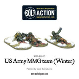 Bolt Action - US Army MMG team (Winter) - Prone - Gap Games