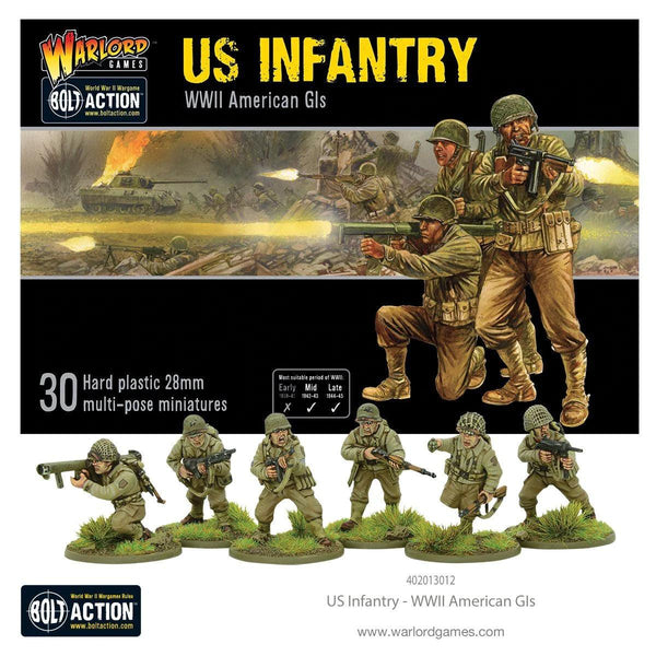 Bolt Action - US Infantry - WWII American GIs - Gap Games