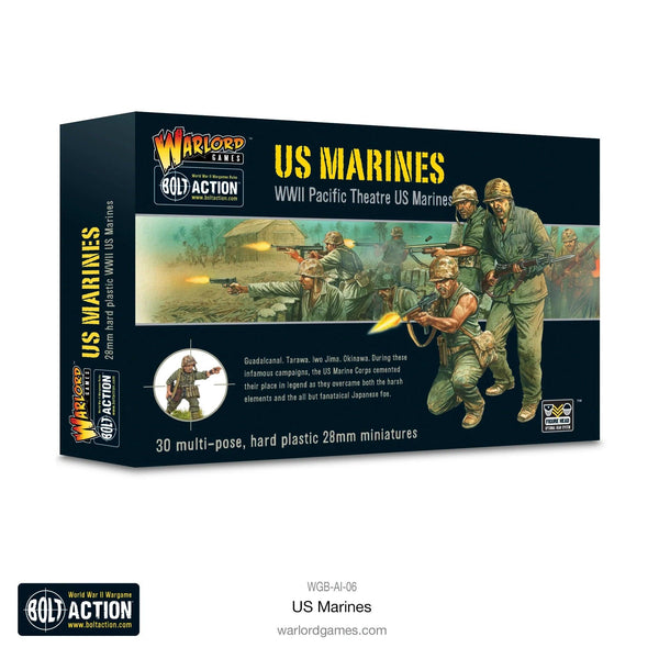 Bolt Action - US Marines plastic box set - Gap Games