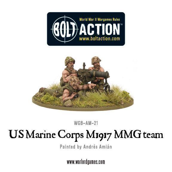 Bolt Action: USMC M1917 MMG team - Gap Games