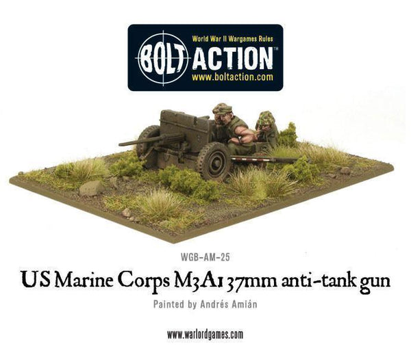 Bolt Action: USMC M3A1 37mm anti-tank gun - Gap Games