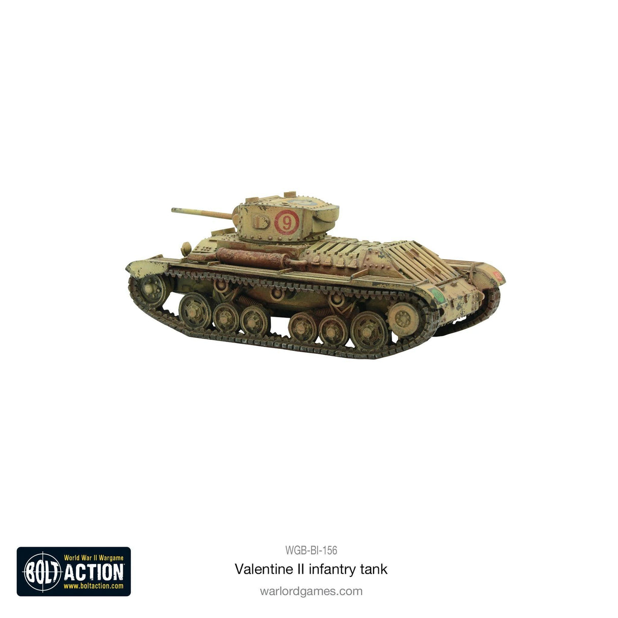 Bolt Action - Valentine II Infantry Tank - Gap Games