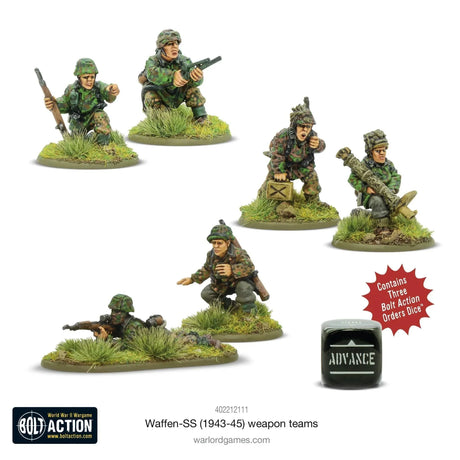 Bolt Action - Waffen-SS Weapons Teams - Gap Games